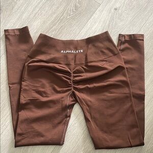 Alphalete Brown Leggings